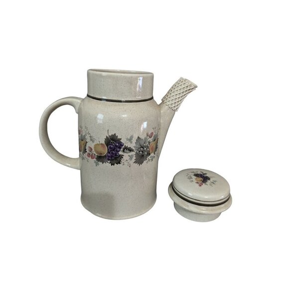 Royal Doulton Harvest Garland Cramer and coffee pot with lid stoneware - Picture 5 of 13